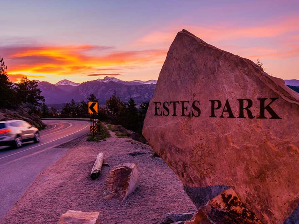 Mount Meeker 26B - Welcome to Estes Park.