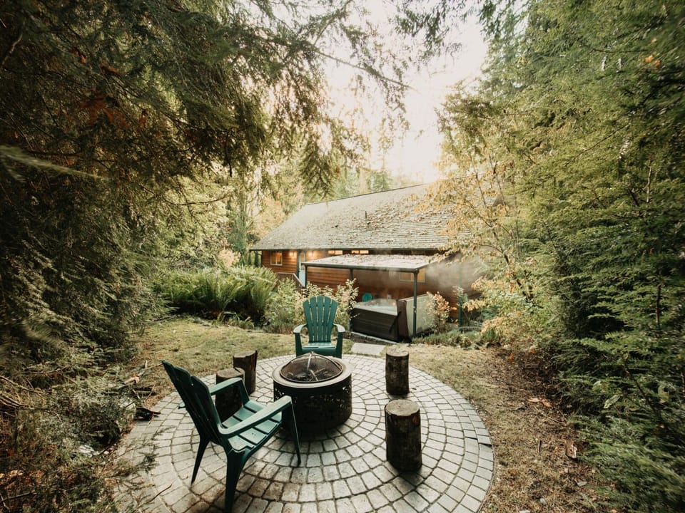 Another view of the back of the house