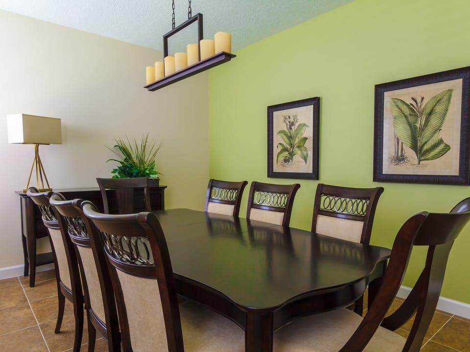 vacation pool homes for rent in orlando fl with dining room