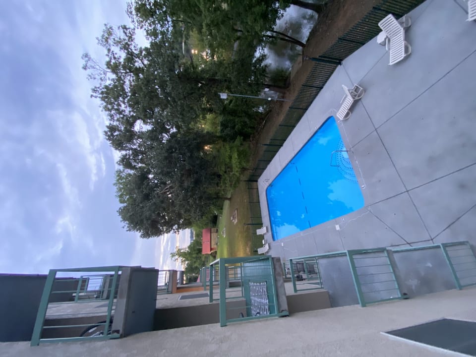 Pool on the river