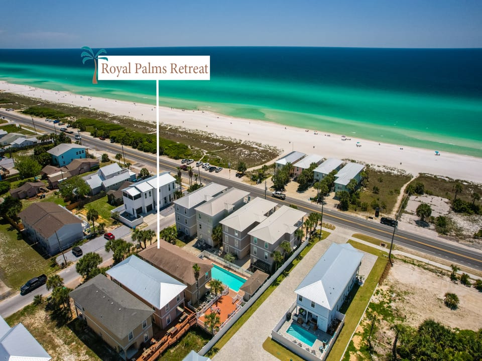 Royal Palms Retreat | Directly Across from the Dedicated Beach in Laguna | Panama City Beach, Florida
