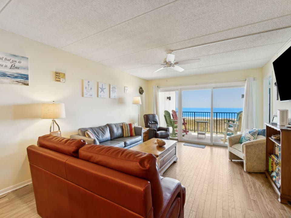 Living Area with Ocean View