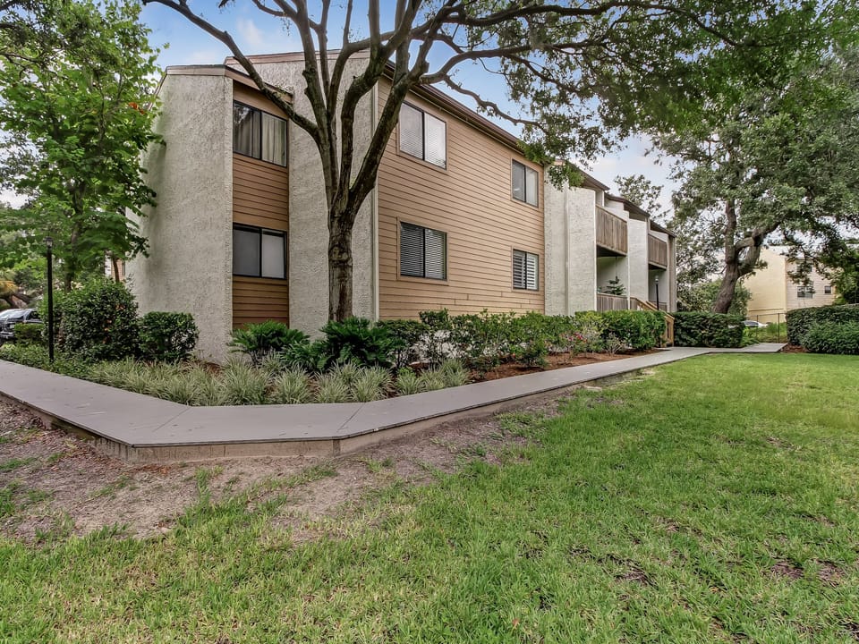 Walkway to Unit