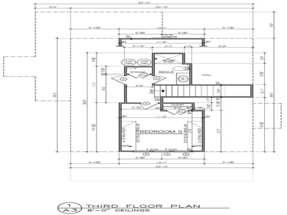 3rd Floor Plan