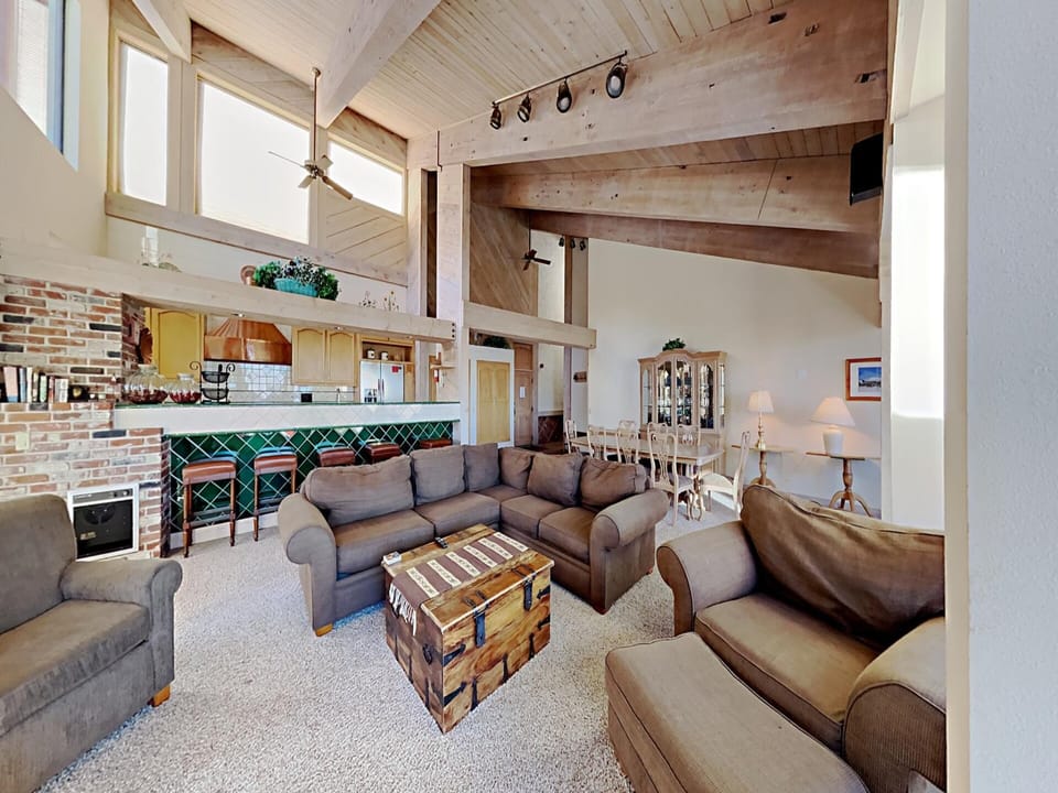 Breathtaking Views from the Penthouse Open Living Room