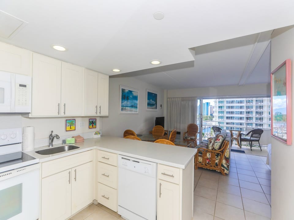 Dishwasher included, for those that don't like to do dishes on vacation