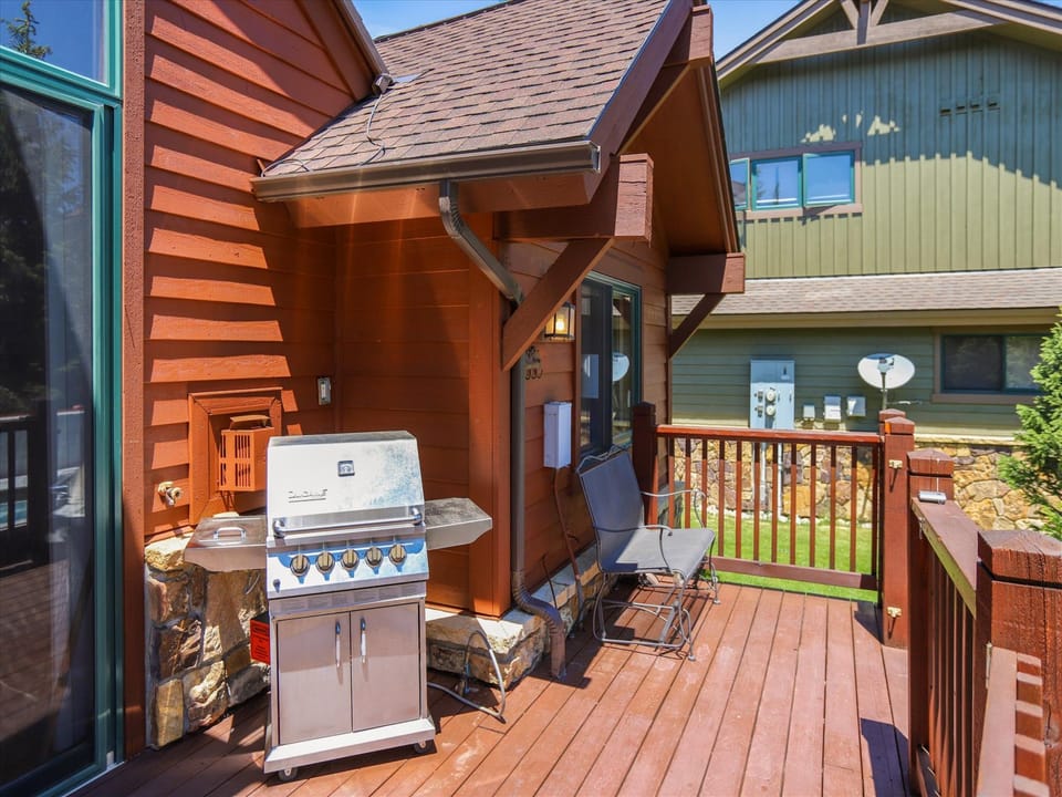 Deck - Highland Greens Comfort - Breckenridge Vacation Rental