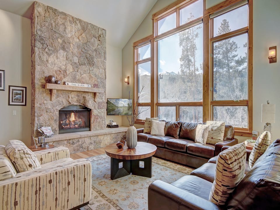 Living Area - Riverwood Retreat - Breckenridge Vacation Rental