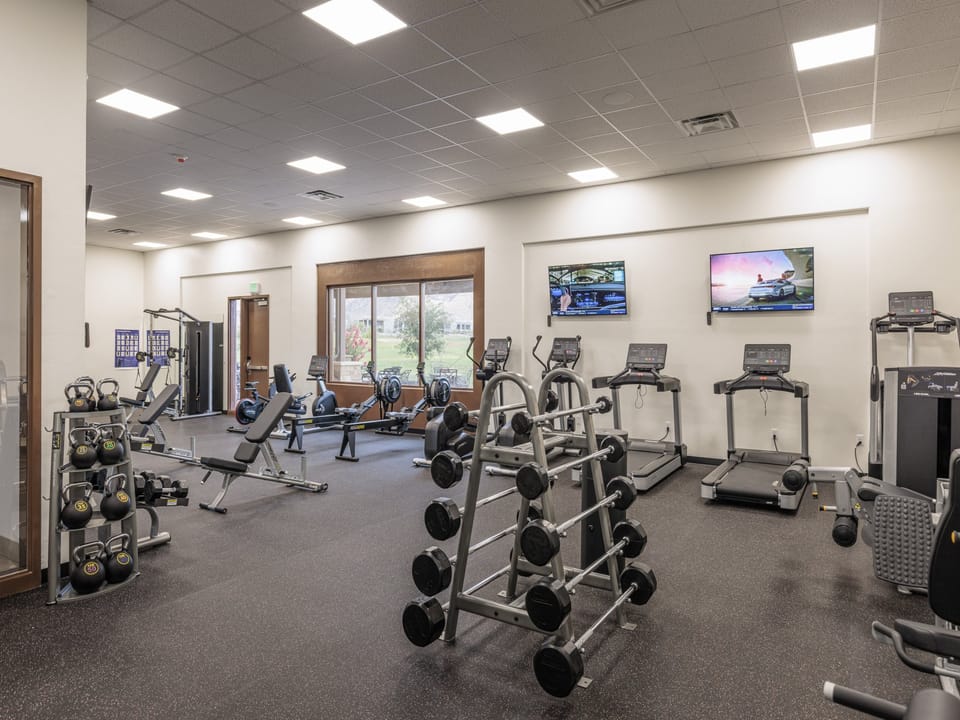 Ledges Fitness Center Access is available for $10 per person, per day. Purchase at the Ledges Clubhouse or Snack Bar.
