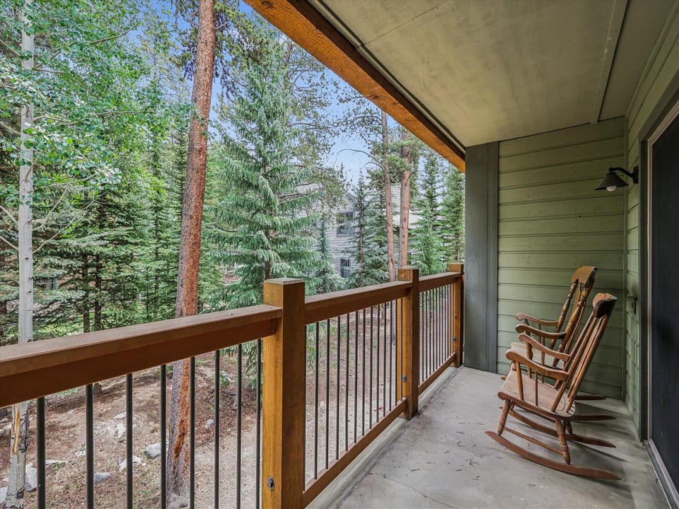 Balcony - Powder Ridge 108 - Breckenridge Vacation Rental