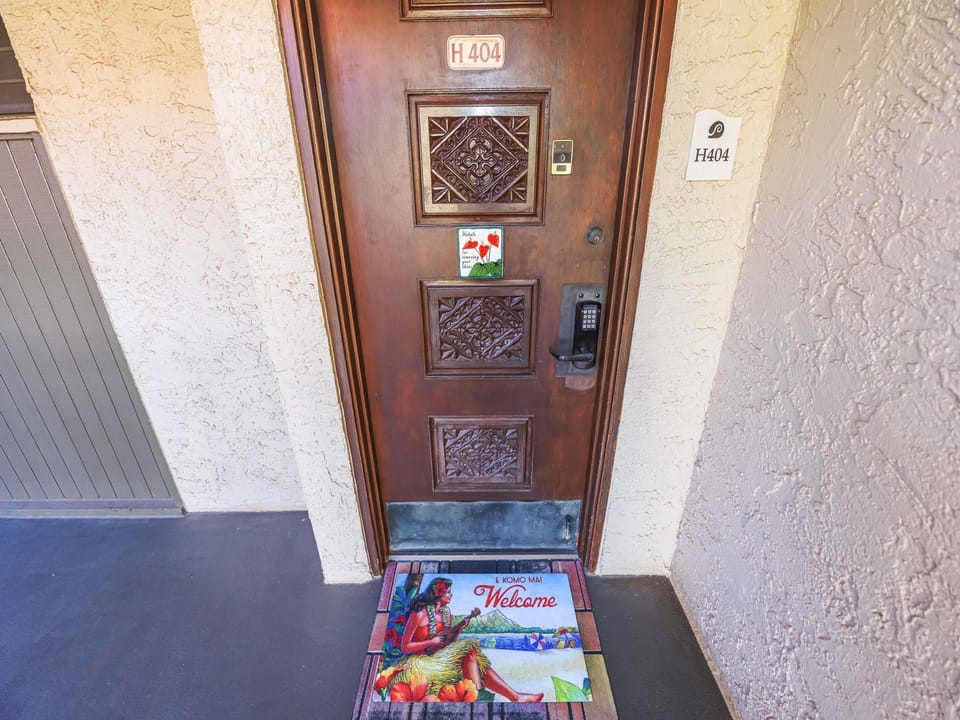 Entrance  to your condo