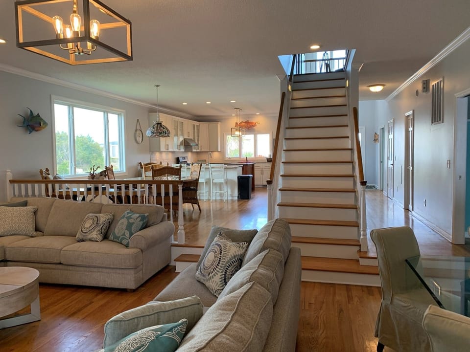 Entire Downstairs with Staircase