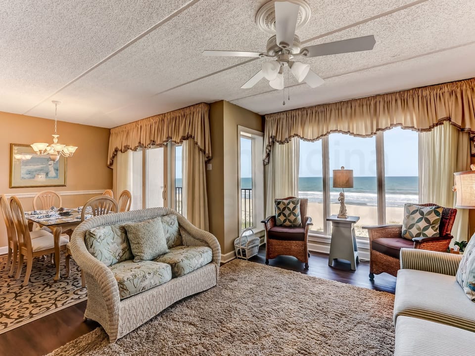 Living Area w/ Ocean View