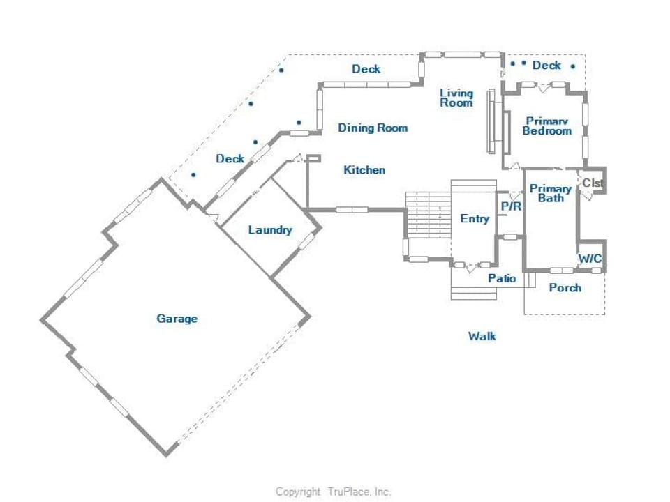 Floorplan - Barton Creek Vista Breckenridge Vacation Rental