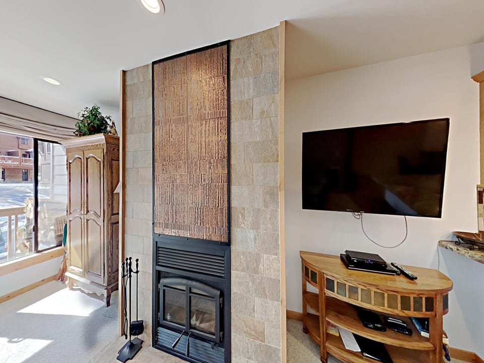 Custom Tile Work and Large Screen TV