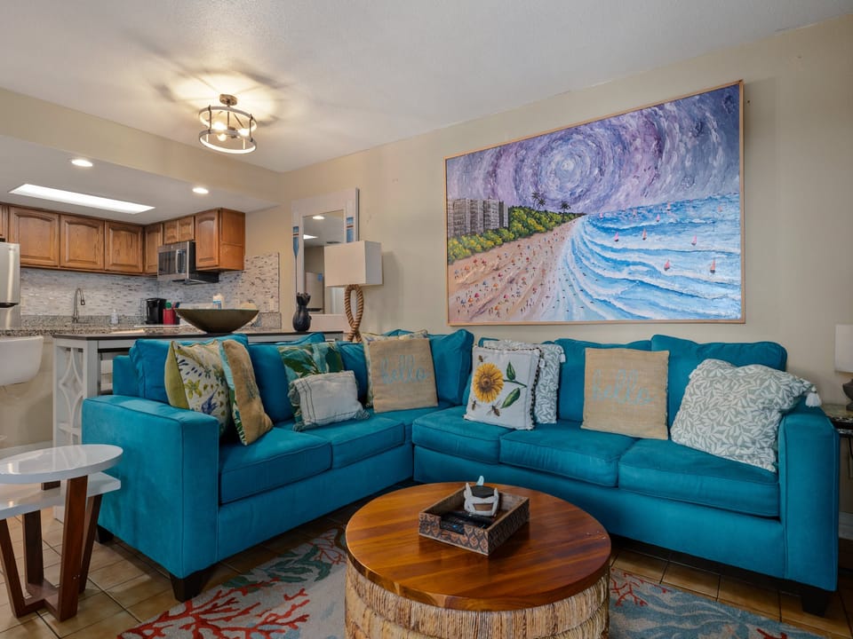 The inviting layout makes it easy to relax and spend time together.