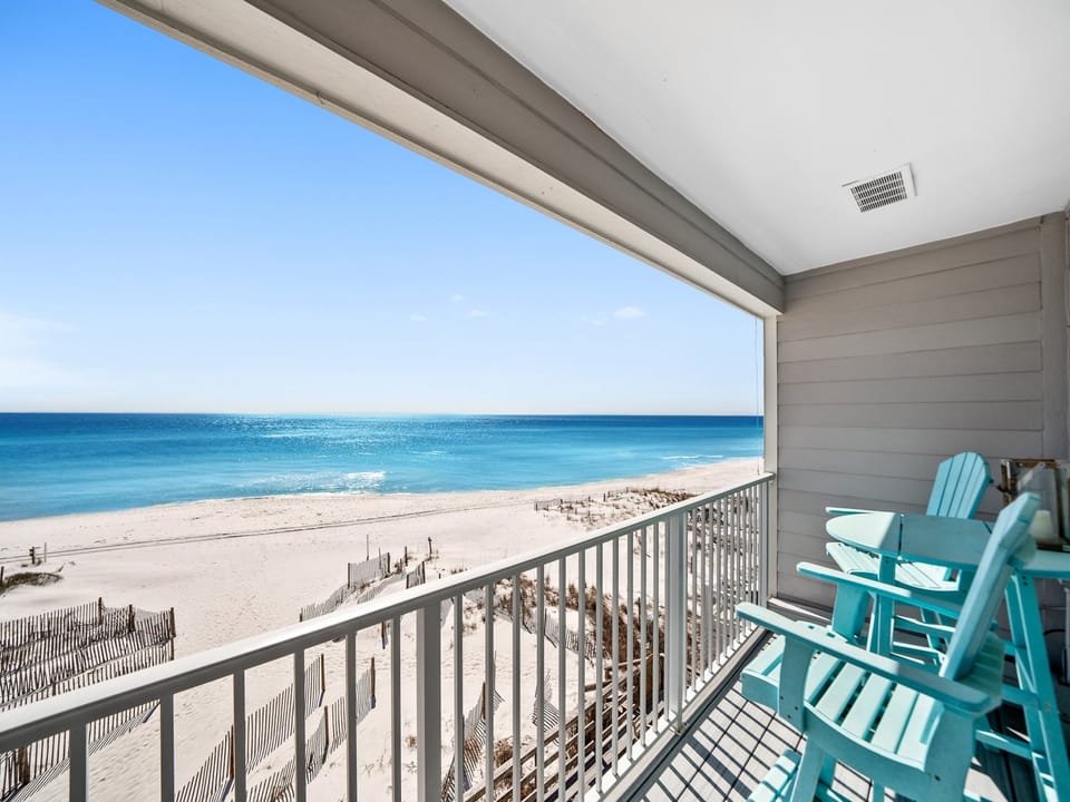Leeward II-8 Sand Angels | Beachfront Condo | Outdoor Lounging Area