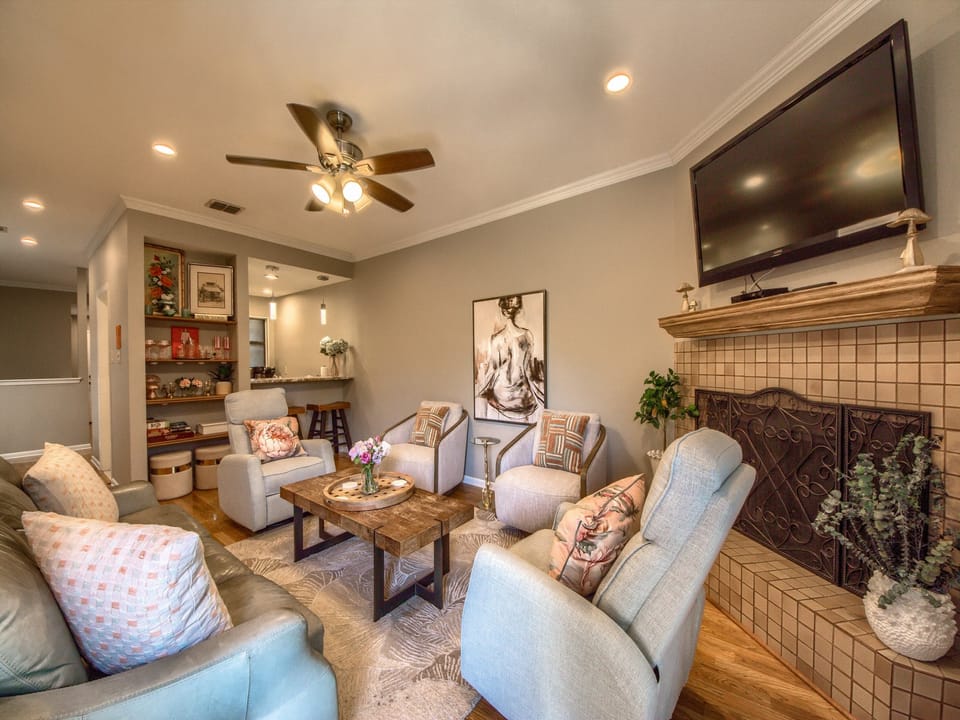 newly decorated living room!