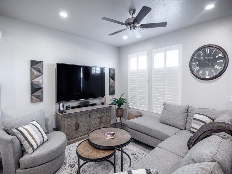 Watch your favorite show and relax in the Living Room after a long day of adventures.