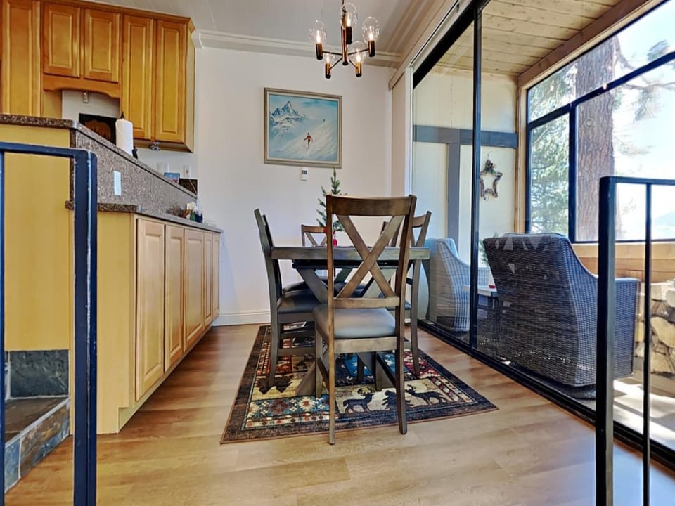 Full Dining Room with Enclosed Porch
