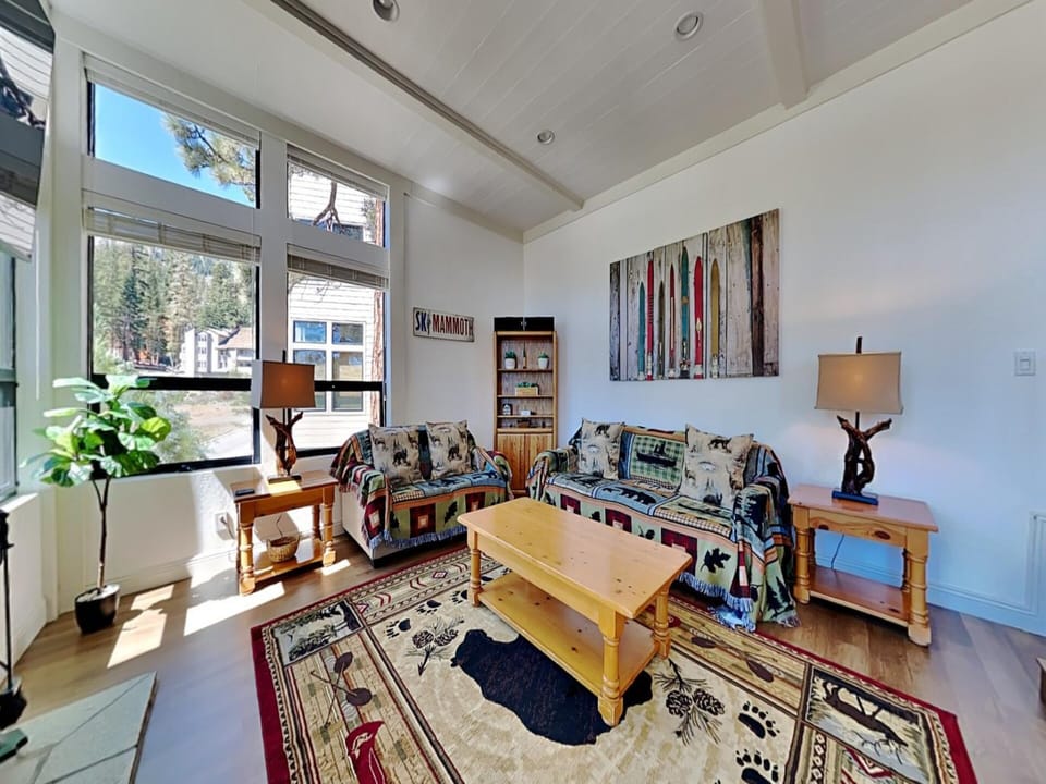 Bright Decor in this Slopeside Condo