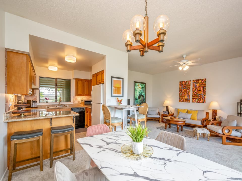 Living Room & Kitchen