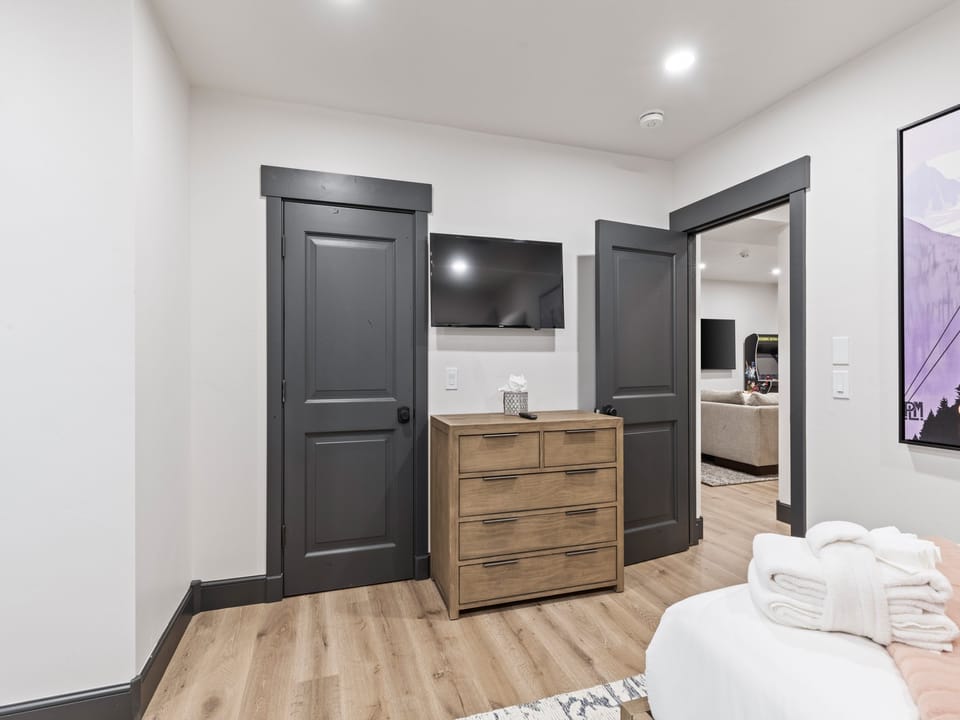 Bunk Room with Two Twin Over Queen Beds