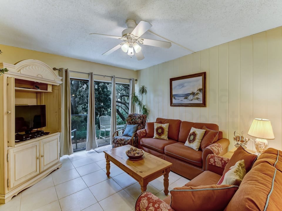 Living Room with Patio