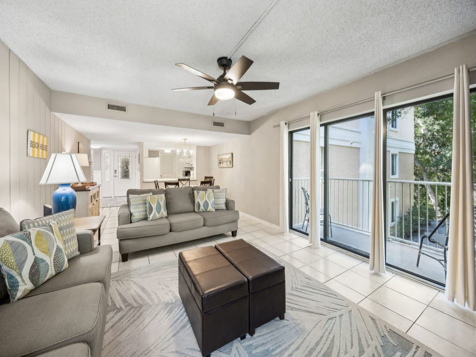 Living Room with Balcony