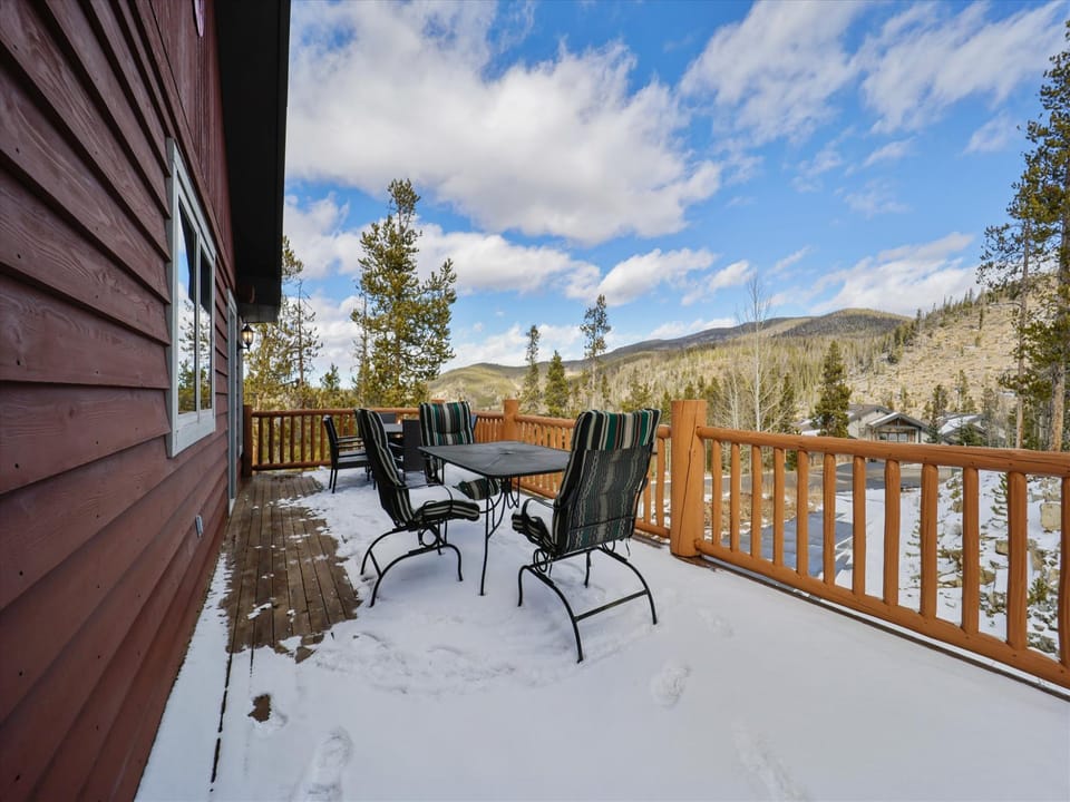 Deck - Highfield Trail - Breckenridge Vacation Rental