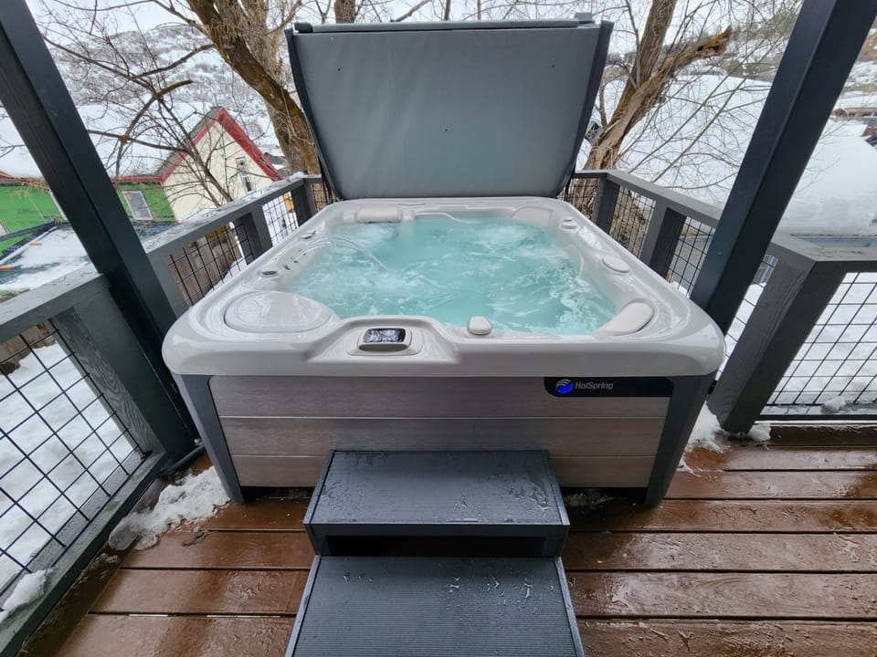 New Private Hot Tub on Deck!