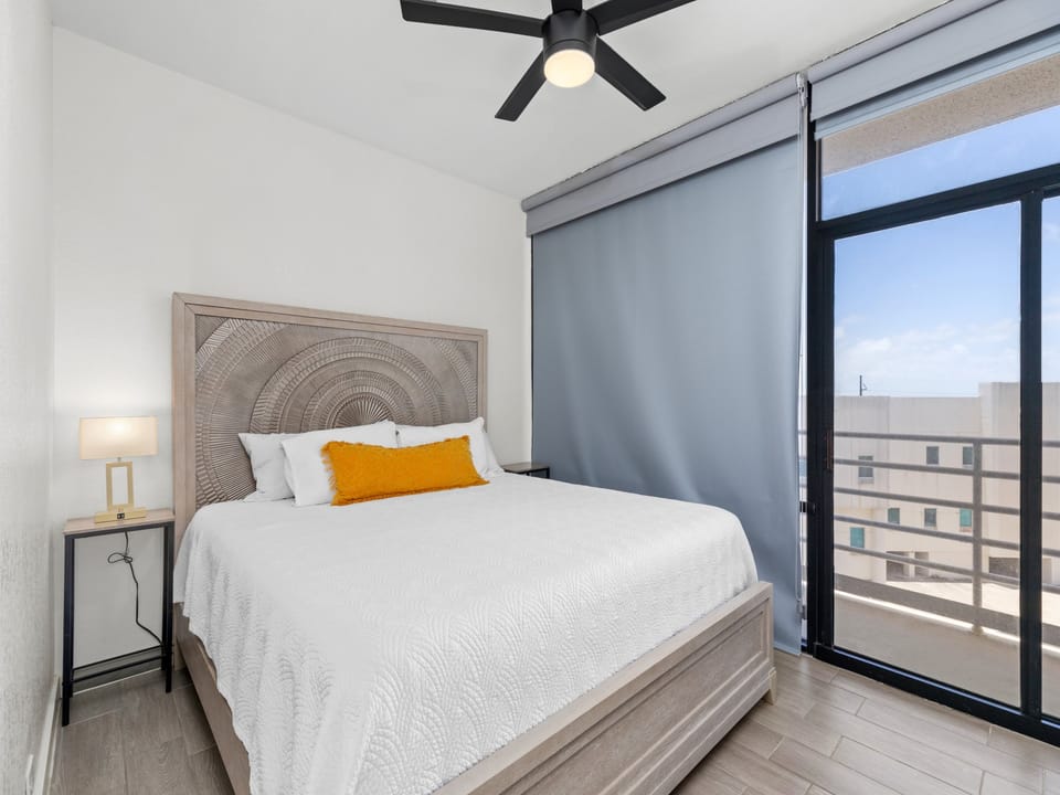 Master Bedroom features a King Bed