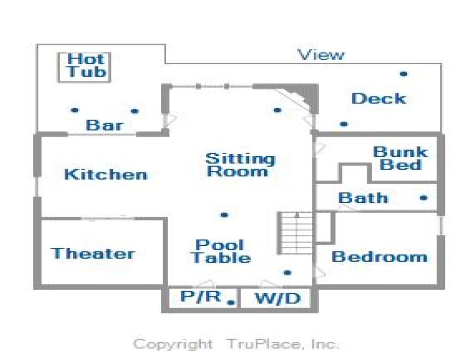Lower Level Floor Plan