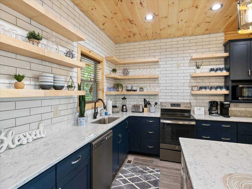 Open Shelves
