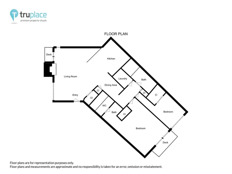 Floor Plan - Pine Ridge 15A - Breckenridge Vacation Rental