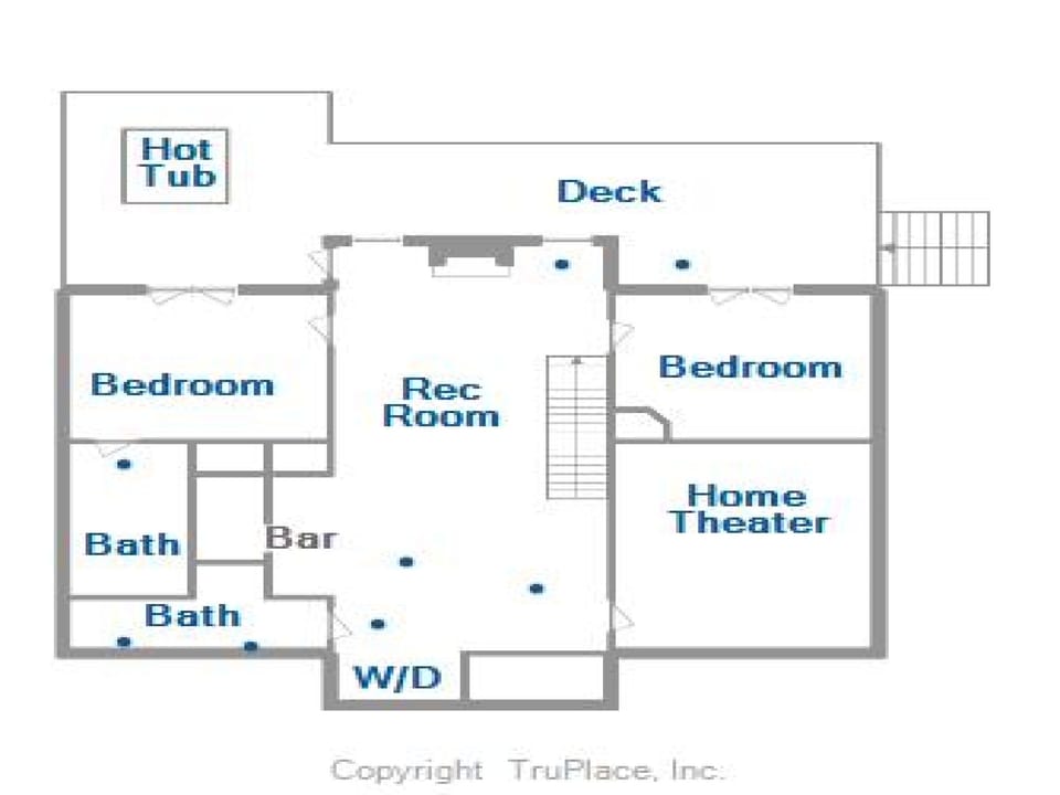 Lower Level Floor Plan