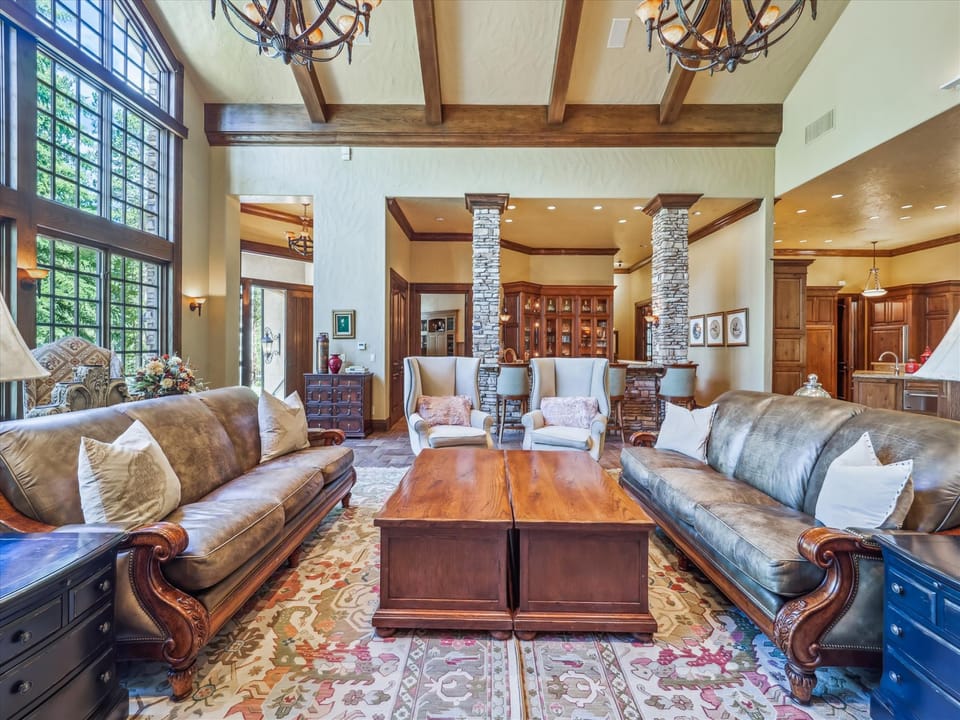 Living Area - Gold King Retreat - Breckenridge Vacation Rental