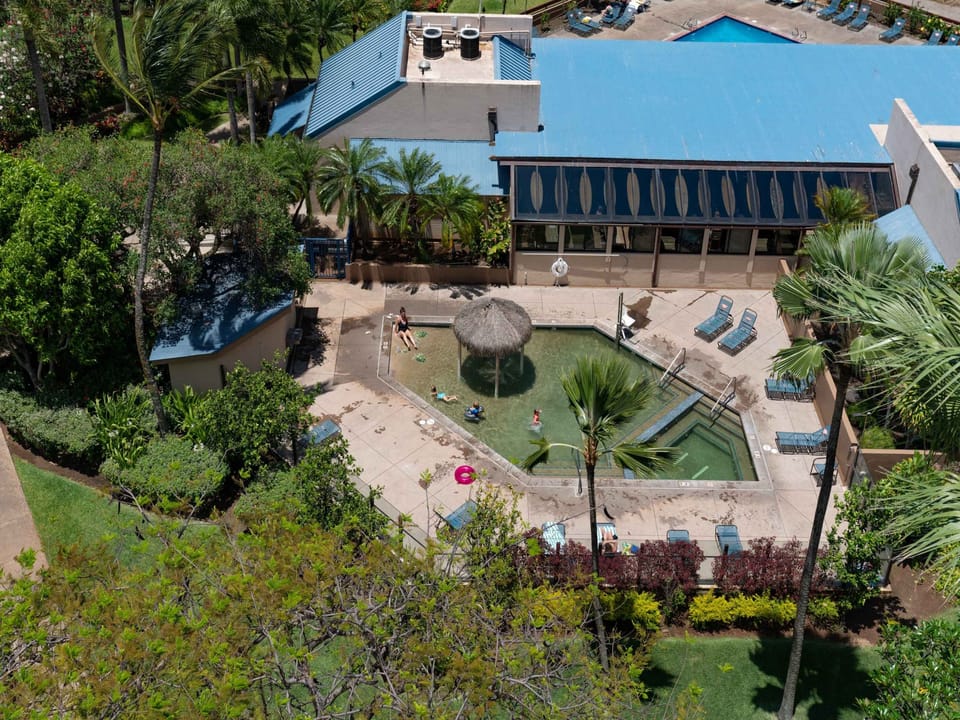Aerial view of resort property
