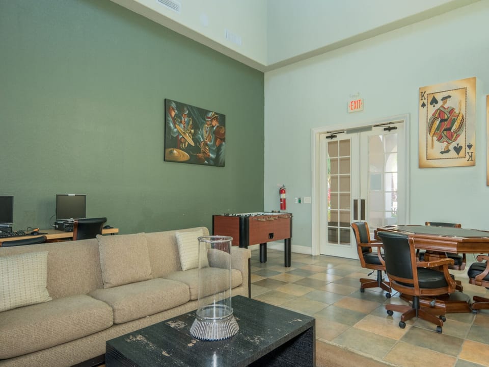 Community games room