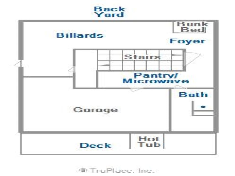 Lower Level Floor Plan