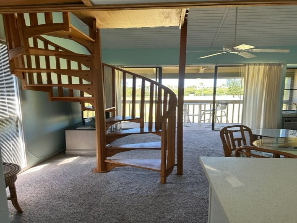 Stairs to loft