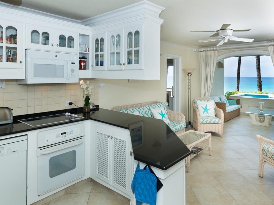 Open plan kitchen
