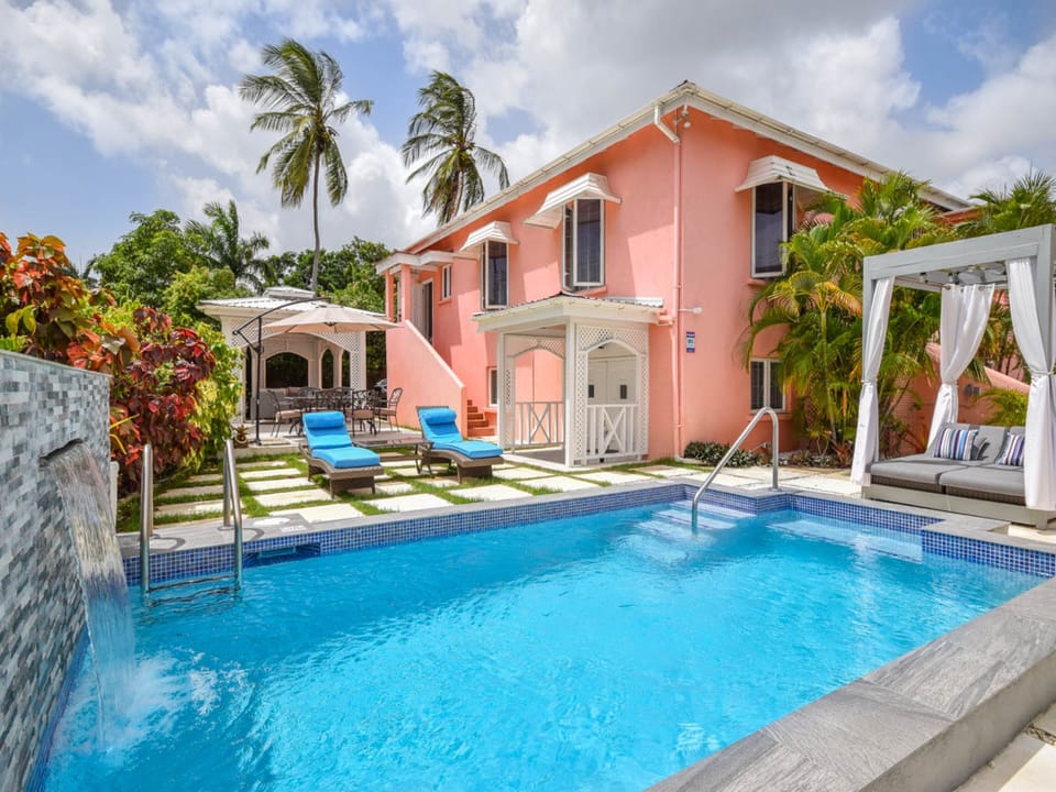 Welcome to Blessed Manor! A large 6-bedroom house with a brand new pool just minutes from the beach