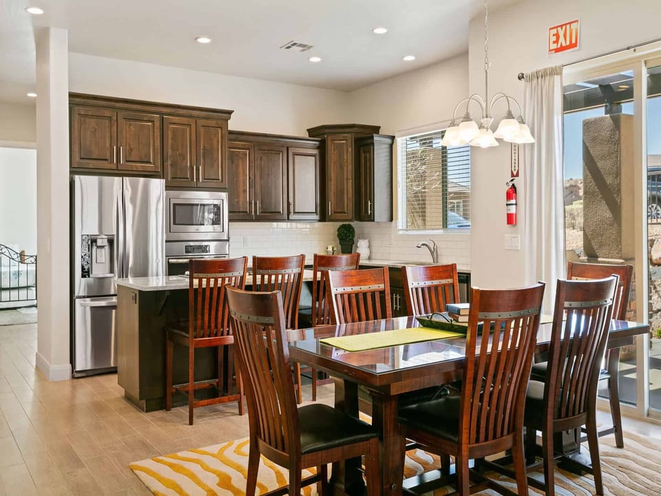 Dining and Kitchen areas