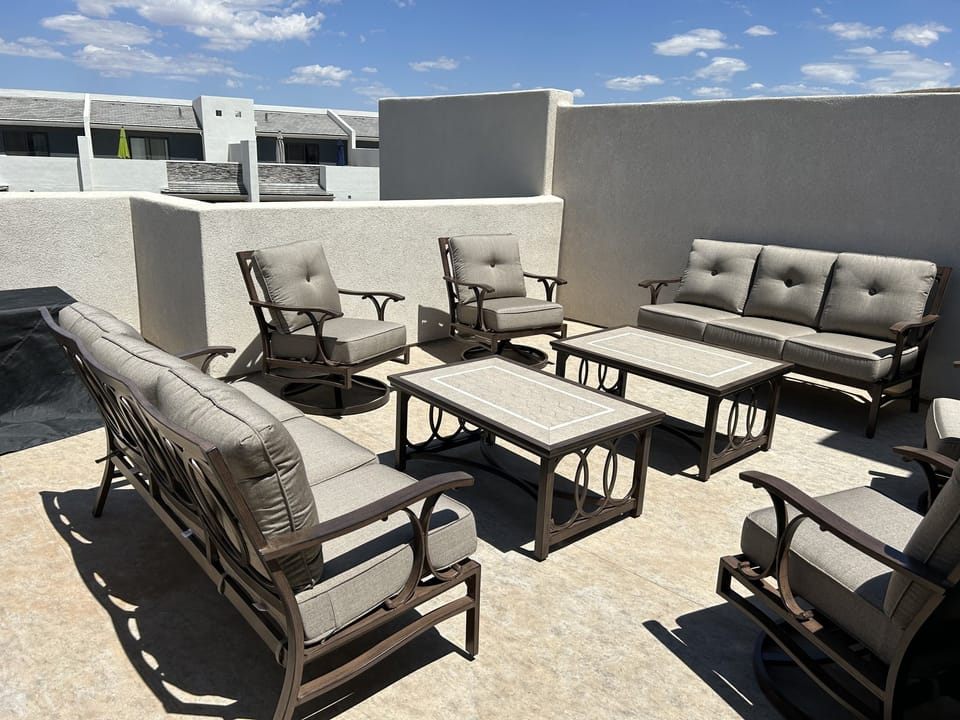 3rd floor deck seating