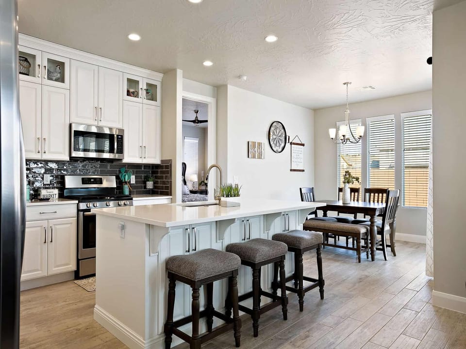 Kitchen and Dining Area