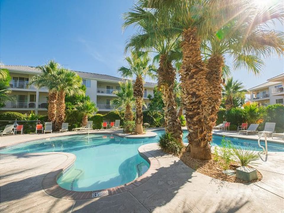 Pool area next to unit