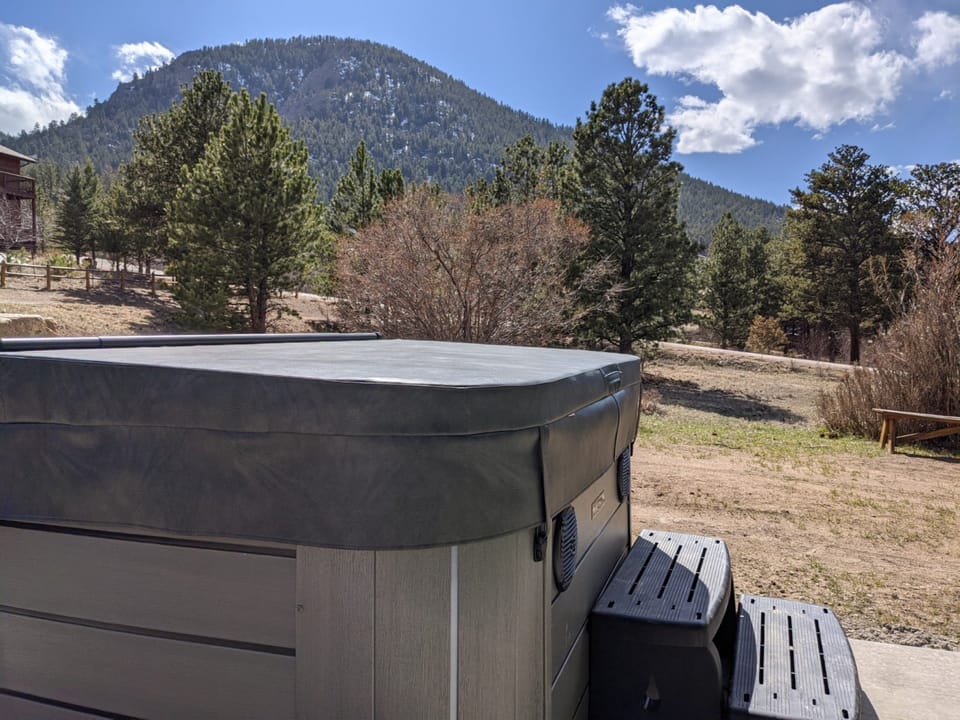 Personal Hot Tub on Patio