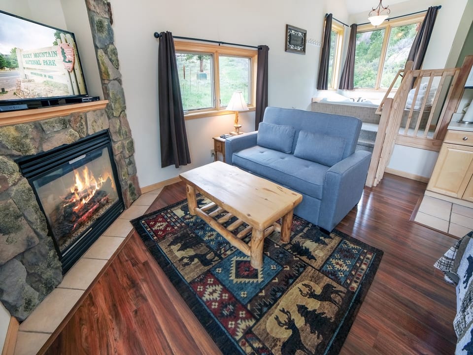 Suite with Gas Fireplace