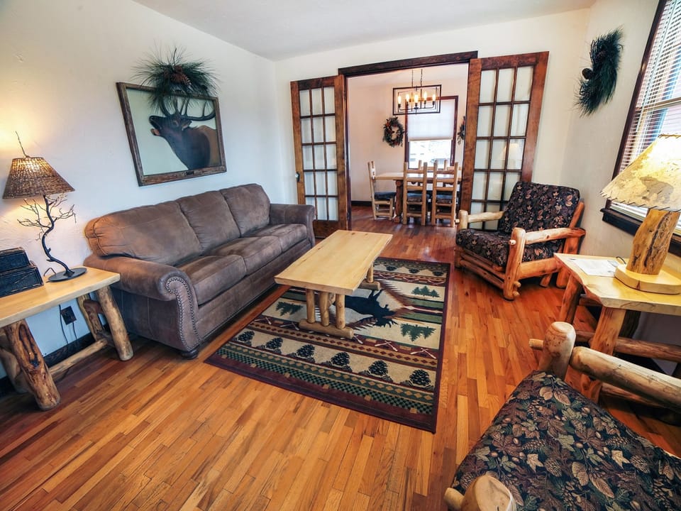 Living Room with Queen Sleeper Sofa